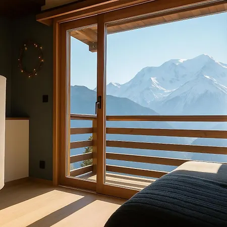 Anatole - Vue Mont Blanc Exceptionnelle 木屋 *
